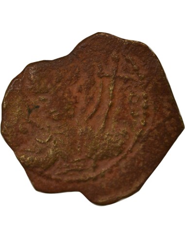 Principauté d'Antrioche Tancrède de Hauteville 1e Type 1 follis Cuivre 1101-1112 Antioche