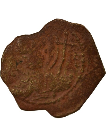 Principauté d'Antrioche Tancrède de Hauteville 1e Type 1 follis Cuivre 1101-1112 Antioche