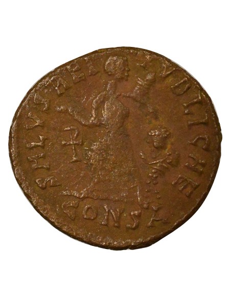 Rome Empire Théodose Ier Victoire & Captif 1 nummus Cuivre 388-392 Constantinople
