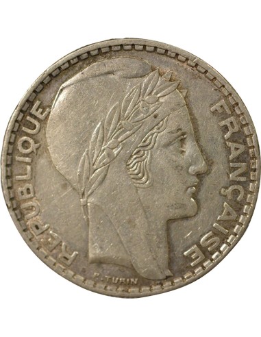 Turin 20 francs Argent 1937 A Paris