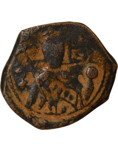 Empire Byzantin Alexis I Comnène 4e Type 1 tetarteron Cuivre 1094-1117 Thessalonique 2