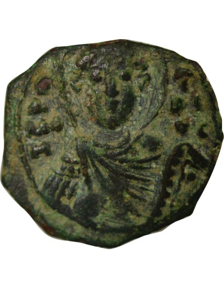 Empire Byzantin Jean II Comnène Type B 1/2 tetarteron Cuivre 1118-1122 Thessalonique
