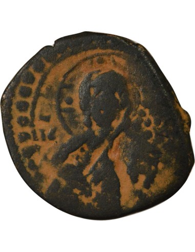 Empire Byzantin Alexis I Comnène 2e Type 1 follis Cuivre 1087-1092 Constantinople