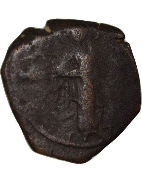 Empire Byzantin Jean II Comnène Type A 1/2 tetarteron Cuivre 1222-1137 Thessalonique