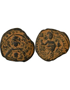 Empire Byzantin Alexis I Comnène 2e Type 1 follis Cuivre 1087-1092 Constantinople