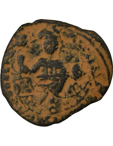 Empire Byzantin Alexis I Comnène 2e Type 1 follis Cuivre 1087-1092 Constantinople