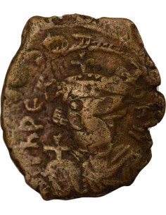 Empire Byzantin Héraclonas Classe I 1 follis Cuivre 641 Constantinople 2