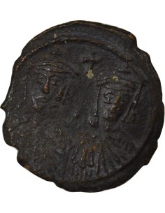 Empire Byzantin Classe III 1 follis Cuivre 732 Constantinople 2