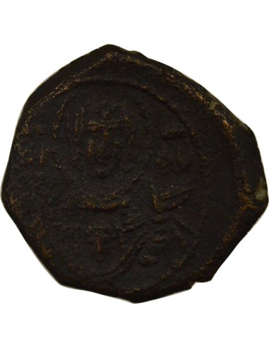 à la Vierge Marie 1 tetarteron Cuivre 1094-1117 Thessalonique