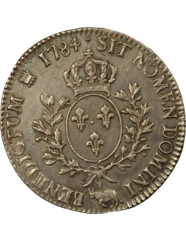 au Buste Habillé - 1784 Pau 1 écu Argent 1784 Pau