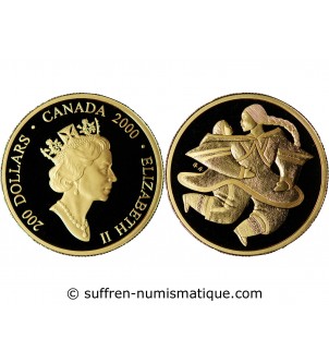 CANADA, ELIZABETH II - 200 DOLLARS OR 2000 "Mother and Child"