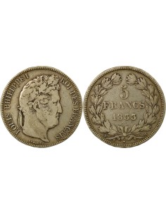 Louis-Philippe Ier Louis-Philippe I - 5 Francs Argent - 1832 H La Rochelle 5 francs Argent 1832 H La Rochelle