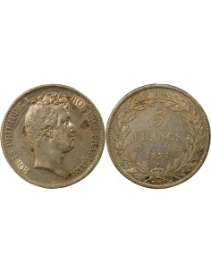 Louis-Philippe Ier Louis-Philippe I - 5 Francs Argent
