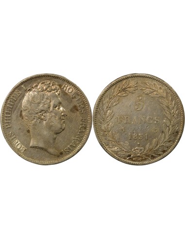 Louis-Philippe Ier Louis-Philippe I - 5 Francs Argent