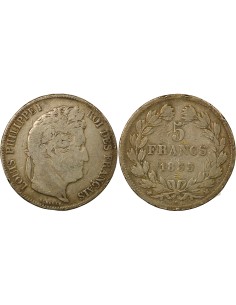Louis-Philippe Ier Louis-Philippe I - 5 Francs Argent - 1835 M Toulouse 5 francs Argent 1835 M Toulouse
