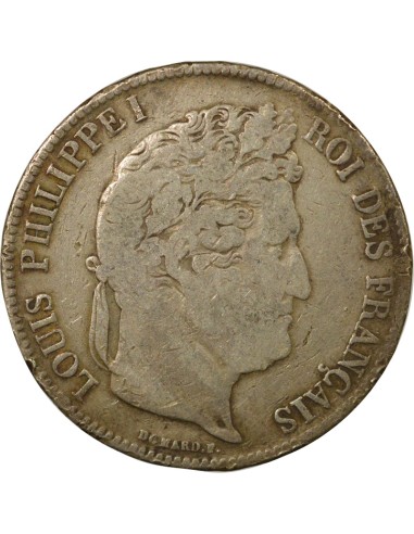Louis-Philippe Ier Louis-Philippe I - 5 Francs Argent - 1835 M Toulouse 5 francs Argent 1835 M Toulouse