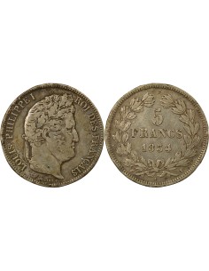 Louis-Philippe Ier Louis-Philippe I - 5 Francs Argent - 1834 I Limoges 5 francs Argent 1834 I Limoges