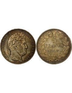 Louis-Philippe Ier Louis-Philippe I - 5 Francs Argent - 1847 A Paris 5 francs Argent 1847 A - Paris