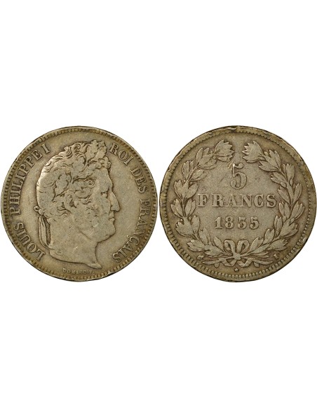 Louis-Philippe Ier Louis-Philippe I - 5 Francs Argent - 1835 I Limoges 5 francs Argent 1835 I Limoges