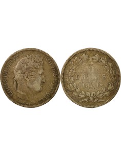 Louis-Philippe Ier Louis-Philippe I - 5 Francs Argent