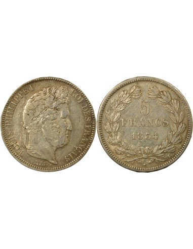 Louis-Philippe Ier Louis-Philippe I - 5 Francs Argent - 1834 I Limoges 5 francs Argent 1834 I Limoges