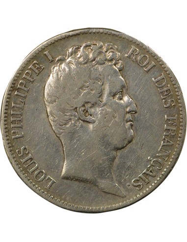 Tr. en Creux - 1831 L Bayonne 5 francs Argent 1831 L Bayonne