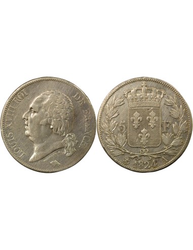 Louis XVIII Louis XVIII - 5 Francs Argent