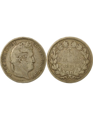 Louis-Philippe Ier Louis-Philippe I - 5 Francs Argent
