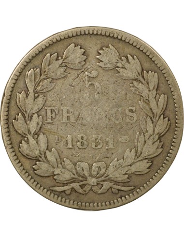 Louis-Philippe Ier Louis-Philippe I - 5 Francs Argent
