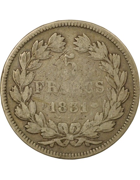 Louis-Philippe Ier Louis-Philippe I - 5 Francs Argent