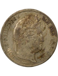 Louis-Philippe Ier Louis-Philippe I - 5 Francs Argent - 1835 MA Marseille 5 francs Argent 1835 MA Marseille 2