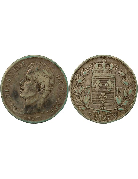 Charles X Charles X - 5 Francs Argent