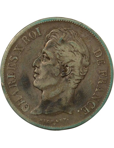 2e Type - 1827 W Lille 5 francs Argent 1827 W Lille