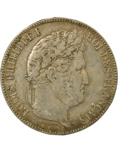 Louis-Philippe Ier Louis-Philippe I - 5 Francs Argent - 1834 K Bordeaux 5 francs Argent 1834 K Bordeaux 2