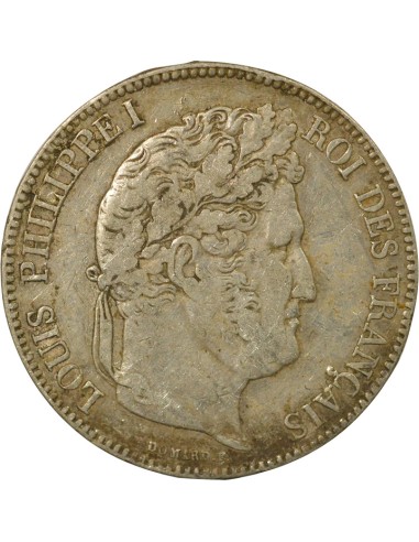 Louis-Philippe Ier Louis-Philippe I - 5 Francs Argent - 1834 K Bordeaux 5 francs Argent 1834 K Bordeaux