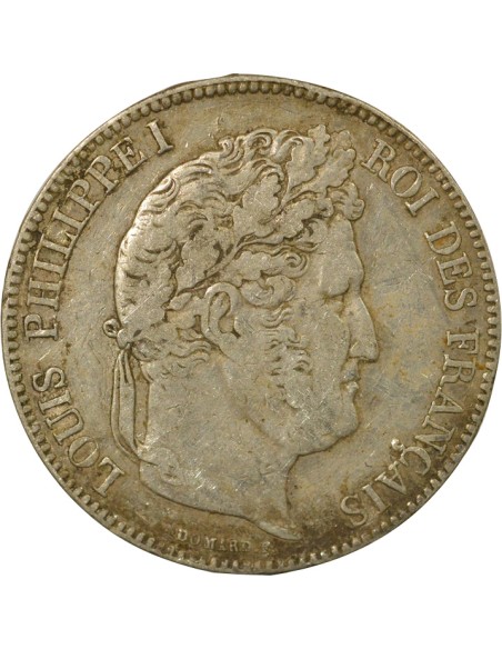 Louis-Philippe Ier Louis-Philippe I - 5 Francs Argent - 1834 K Bordeaux 5 francs Argent 1834 K Bordeaux