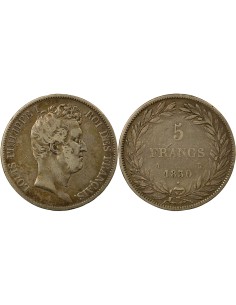 Louis-Philippe Ier Louis-Philippe I - 5 Francs Argent