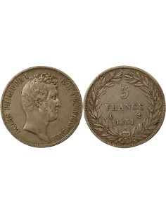 Louis-Philippe Ier Louis-Philippe I - 5 Francs Argent