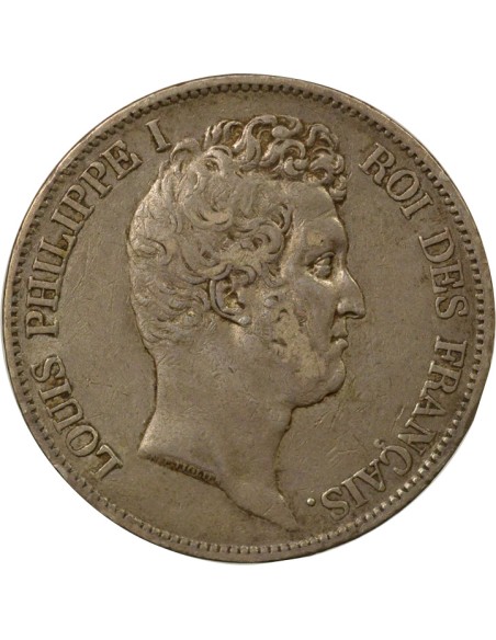 Tr. en Creux - 1831 A Paris 5 francs Argent 1831 A - Paris