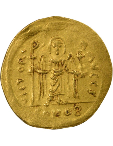 Empire Byzantin Phocas Classe IIIa 1 solidus Or 603-607 Constantinople