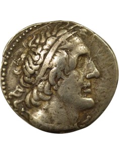 Grèce (Egypte) Ptolémée II non daté 1 tetradrachme Argent c. 274 Tyr 2