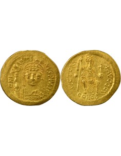 Empire Byzantin Justin II Justin II - Solidus Or - 565 / 578 Constantinople 1 solidus Or 565-578 Constantinople