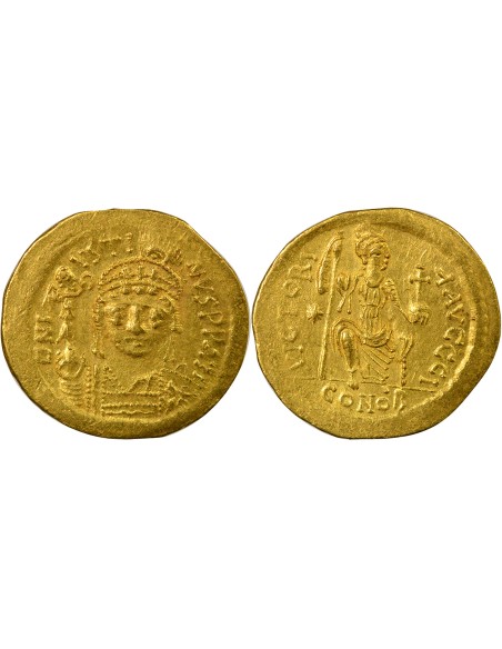 Empire Byzantin Justin II Justin II - Solidus Or - 565 / 578 Constantinople 1 solidus Or 565-578 Constantinople
