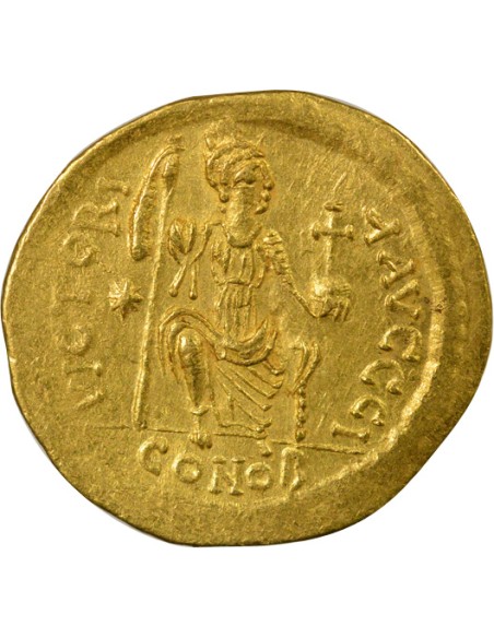 Empire Byzantin Justin II Justin II - Solidus Or - 565 / 578 Constantinople 1 solidus Or 565-578 Constantinople