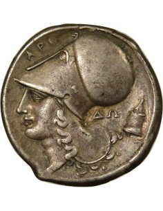 Grèce (Acarnanie) à l'Autel 1 statère Argent 350-300 Av JC Anaktorion 2
