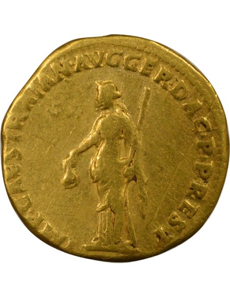 Rome Empire Trajan Restitution de Trajan 1 aureus Or 107-113 R Rome