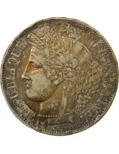 Cérès - 5 Francs Argent 1849 A Paris 5 francs Argent 1849 A Paris 2