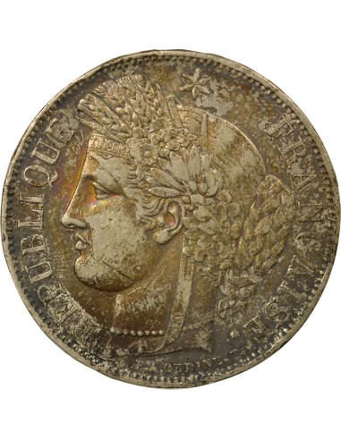Cérès - 5 Francs Argent 1849 A Paris 5 francs Argent 1849 A Paris