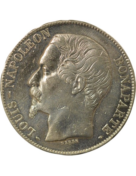 Napoléon III Louis Napoléon Bonaparte - 5 Francs Argent - 1852 A Paris 5 francs Argent 1852 A - Paris