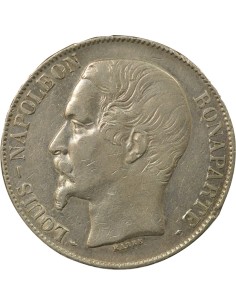 Napoléon III Louis Napoléon Bonaparte - 5 Francs Argent - 1852 A Paris 5 francs Argent 1852 A - Paris 2